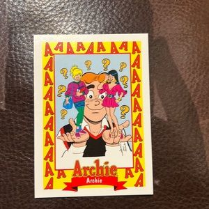 Archie Comic Trading Cards SkyBox 1992 - EXCELLENT CONDITION. #7